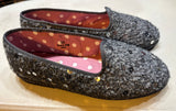 FRIULANE BOUCLE’ GRIGIO CON PAILLETTES