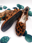 FRIULANE CAVALLINO LEOPARDO SINTETICO CON INTERNO STAMPA CERVI