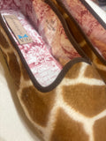 FRIULANE CAVALLINO GIRAFFA BEIGE SINTETICO CON INTERNO STAMPA CERVI