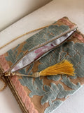 POCHETTE DAMASCATA a tracolla o cintura