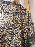 PIGIAMA SETA FANTASIA CORTO STAMPA ANIMALIER