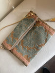 POCHETTE DAMASCATA a tracolla o cintura