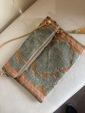 POCHETTE DAMASCATA a tracolla o cintura