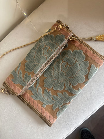 POCHETTE DAMASCATA a tracolla o cintura