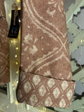KIMONO COTONE BEIGE ROSE’ STAMPATO BICOLORE