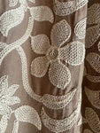 GONNA COTONE RICAMATO BEIGE