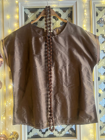 CAMICIA SHANTUNG SETA