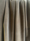 GONNA VELLUTO DI COTONE MARRONE CASTAGNA