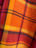 GILET QUADRI FUXIA ARANCIO SGARGIANTE
