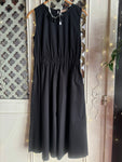 VESTITO COTONE NERO