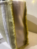 BORSA GRACE CANVAS COTONE VERDE