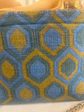 BORSA LIZ JACQUARD ESAGONALE