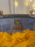 BORSA LIZ JACQUARD ESAGONALE