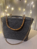 BORSA LIZ ROMBO TRAPUNTATO