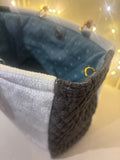 BORSA AUDREY BICOLOR TRAPUNTA