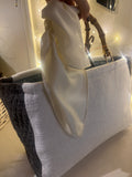 BORSA AUDREY BICOLOR TRAPUNTA