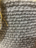 BORSA AUDREY LANA BOUCLE' BICOLOR GRIGIO