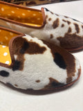FRIULANE CAVALLINO MUCCA SINTETICO CON INTERNO STAMPA POIS