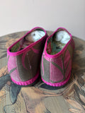 FRIULANE VELLUTO DAMASCATO FUCSIA