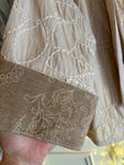 KIMONO COTONE DESERTO RICAMATO A MANO