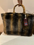 BORSA GRACE VISONE SINTETICO