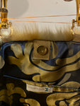 BORSA GRACE VISONE SINTETICO STAMPATO SCACCHI