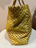 BORSA GRACE VELLUTO BROCCATO ORO