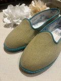 FRIULANE LINO KAKI BICOLOR