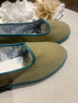 FRIULANE LINO KAKI BICOLOR