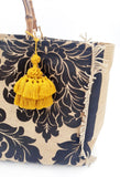 BORSA GRACE TESSUTO JACQUARD CON INTERNO JACQUARD ORO