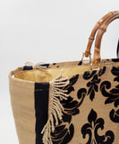 BORSA GRACE TESSUTO JACQUARD CON INTERNO JACQUARD ORO