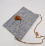 POCHETTE FIORI AZZURRI