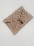 POCHETTE VELLUTO BROCCATO BEIGE