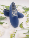 FRIULANE VELLUTO ZIGRINATO OTTANIO CON INTERNO TOILE DE JOUY