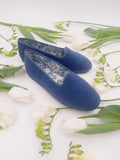 FRIULANE VELLUTO ZIGRINATO OTTANIO CON INTERNO TOILE DE JOUY